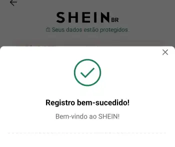 Etapa 5 - Você verá sua conta criada com sucesso 🎉